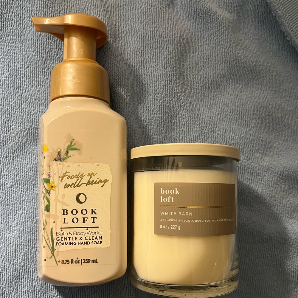 Gentle & Clean Foaming Hand Soap and Candle